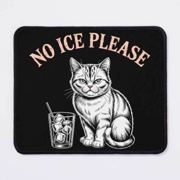 Item preview, No Ice Please Funny Cat Meme Men Women designed and sold by BLZART.