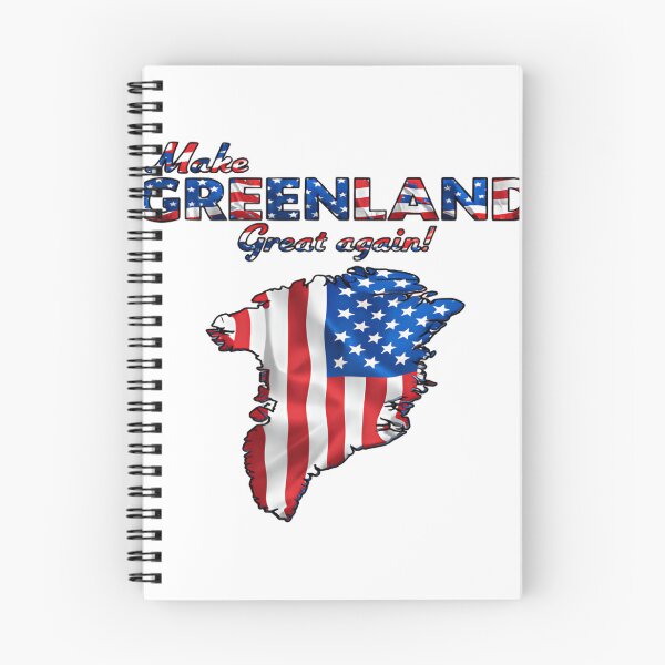 Item preview, Make Greenland Green again - Is Not For Sale Protest Against Fascism Funny saying designed and sold by Star3NowForMe.