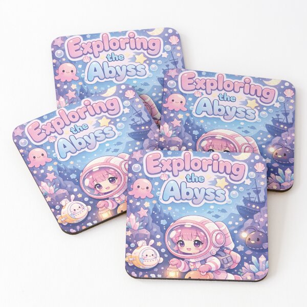 Item preview, Kawaii Deep Sea Adventure – Cute Explorer in the Ocean designed and sold by Mauswohn.
