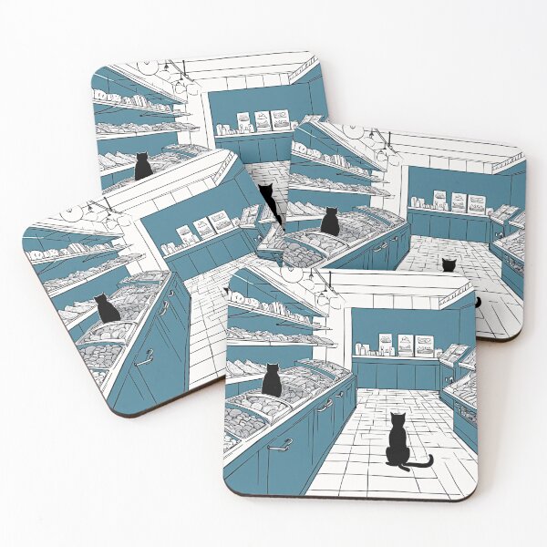 Item preview, Dreams at the Door: A Cat’s Fishy Fantasy designed and sold by Helios Be. Lavsh.