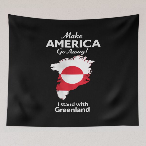 Item preview, Make America go away! Greenland Is Not For Sale Arctic Sovereignty Call designed and sold by Star3NowForMe.