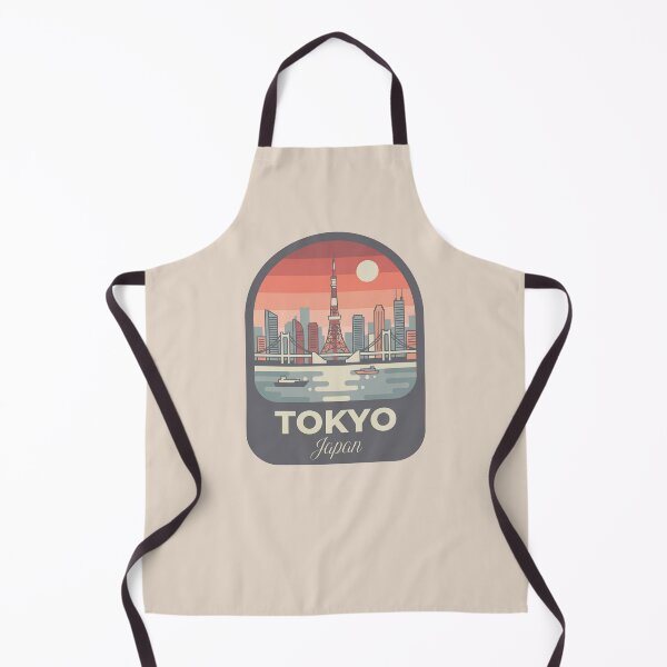 Item preview, Tokyo Japan Badge, Mt Fuji, Tokyo Tower, Sakura Cherry Blossoms designed and sold by InvestingRoad.