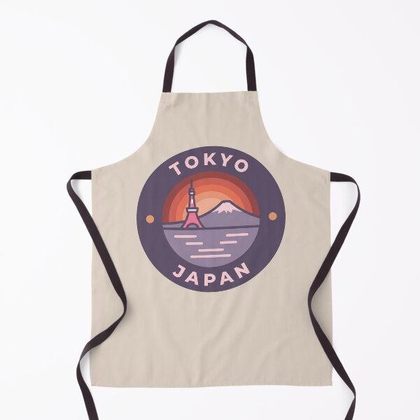 Item preview, Tokyo Japan Badge, Mt Fuji, Tokyo Tower, Sakura Cherry Blossoms designed and sold by InvestingRoad.