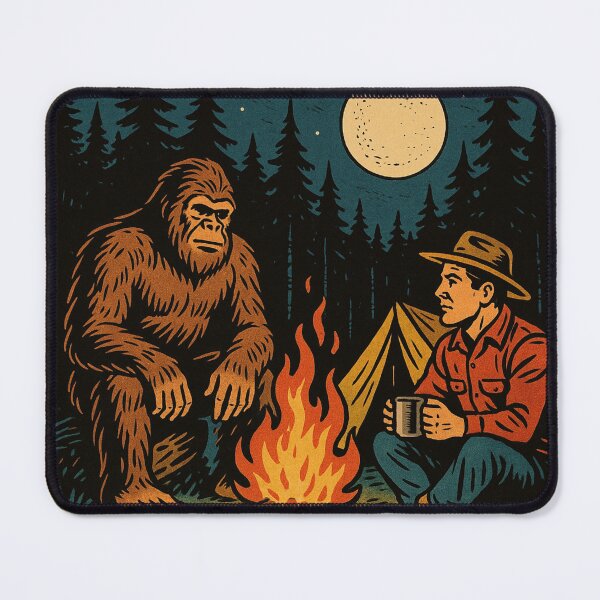 Item preview, Bigfoot - What Happens in the Woods designed and sold by Kathy Kuczek.