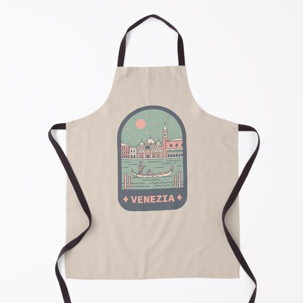 Item preview, Venezia Italia Travel Badge Illustration, Rialto Bridge, Grand Canal, Gondola designed and sold by InvestingRoad.