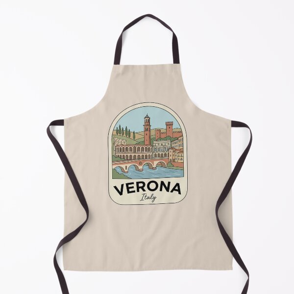 Item preview, Verona Italy Travel Badge, Arena di Verona and Adige River designed and sold by InvestingRoad.