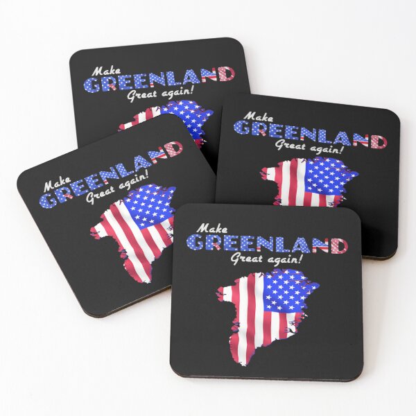 Item preview, Make Greenland Great Again funny saying - Is Not For Sale Arctic Rights Message designed and sold by Star3NowForMe.
