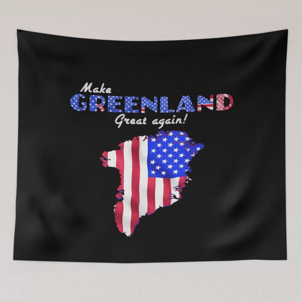 Item preview, Make Greenland Great Again funny saying - Is Not For Sale Arctic Rights Message designed and sold by Star3NowForMe.