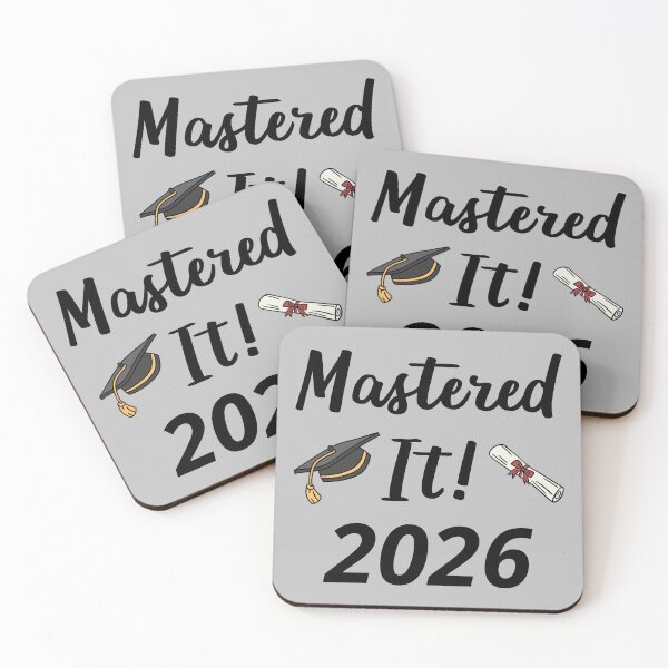 Item preview, Mastered It 2026 I - Masters Graduation Gift designed and sold by Lemon Pepper.