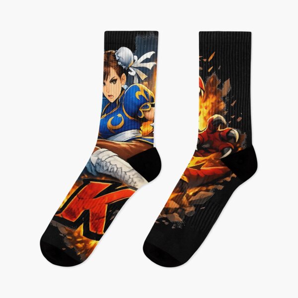 Item preview, Chun-Li vs Fire Dragon designed and sold by PawJoyParents.