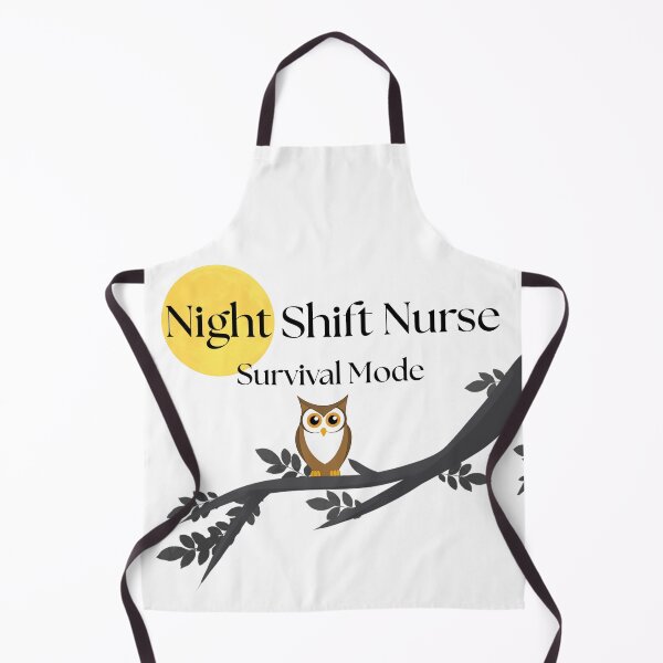 Item preview, Night Shift Nurse Survival Mode – Funny Nurse Life Quote Design designed and sold by Common Mood.