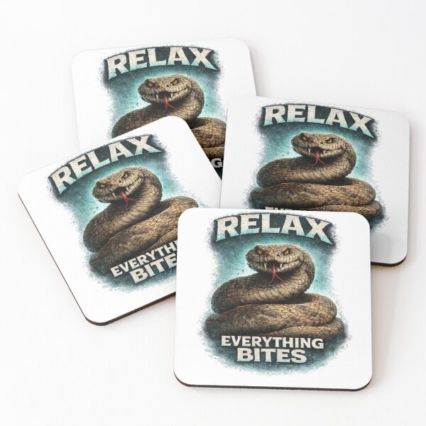 Item preview, Relax, Everything Bites – Australian Snake Survival Mindset designed and sold by NAJURE.