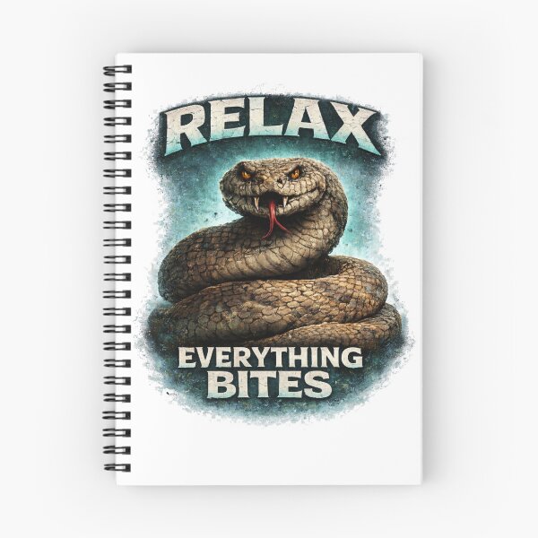 Item preview, Relax, Everything Bites – Australian Snake Survival Mindset designed and sold by NAJURE.