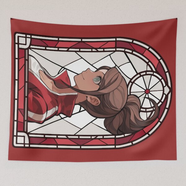 Item preview, Stained Glass Hina designed and sold by SchellStation.