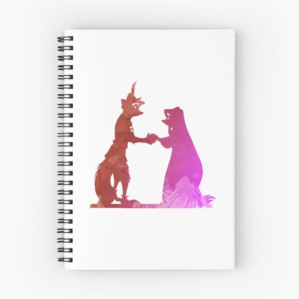 Artikelvorschau, Illustration eines Waldtierpaares entworfen und verkauft von ShadowsInspired.