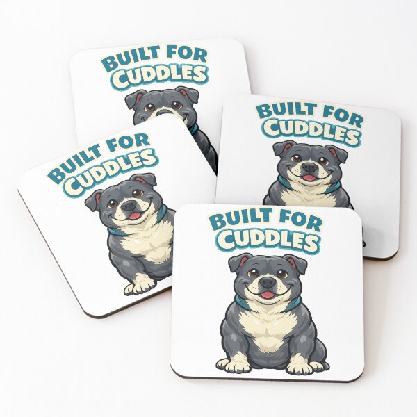 Item preview, Built For Cuddles - Cute Chunky Dog Illustration designed and sold by BestFriendTees.