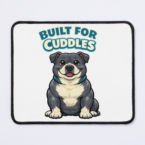 Item preview, Built For Cuddles - Cute Chunky Dog Illustration designed and sold by BestFriendTees.