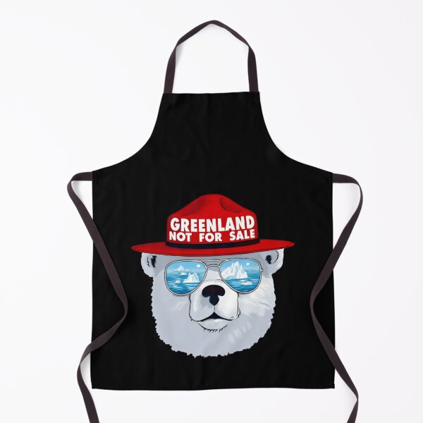 Item preview, Greenland Is Not For Sale Arctic Solidarity Protest Bear resist designed and sold by Star3NowForMe.