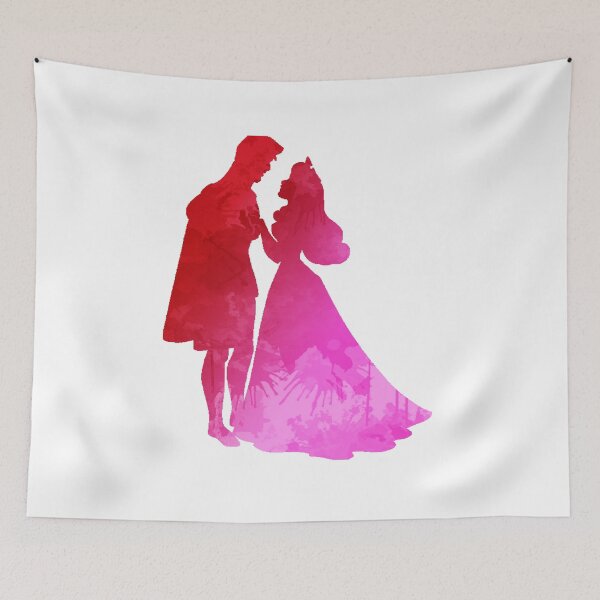 Item preview, Romantic Fairytale Couple Art designed and sold by ShadowsInspired.