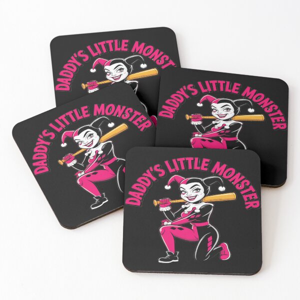 Item preview, Daddy's Little Monster - Harley Quinn Bat Girl Art designed and sold by Midnight Veil Designs.