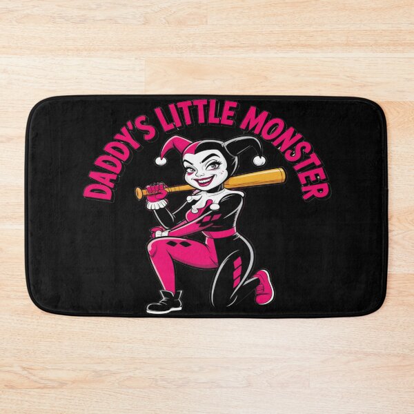 Item preview, Daddy's Little Monster - Harley Quinn Bat Girl Art designed and sold by Midnight Veil Designs.