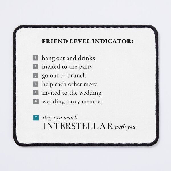 Item preview, Interstellar Friend Level Indicator designed and sold by widdart.