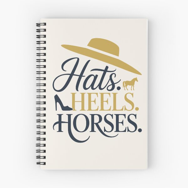 Item preview, Hats Heels Horses Derby Time designed and sold by No1Equestrian.