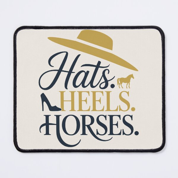 Item preview, Hats Heels Horses Derby Time designed and sold by No1Equestrian.