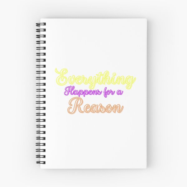 Item preview, Everything Happens for a Reason 2 Yellow Purple Orange designed and sold by RedAxisStudio.