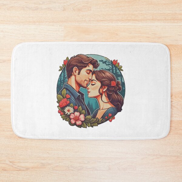 Item preview, Romantic couple in frame! designed and sold by Giulivo Store Graphic.