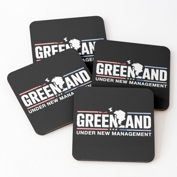 Item preview, Under New Management Greenland USA Graphic designed and sold by ZACK ART.