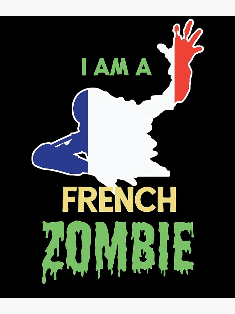 "Zombie Halloween French Flag" Poster by countryflags Redbubble