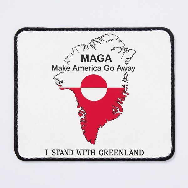 Item preview, MAGA - Make America Go Away, I Support Greenland, Funny Political Satire, Pro-Greenland, Gift for Activists designed and sold by toongstudio.