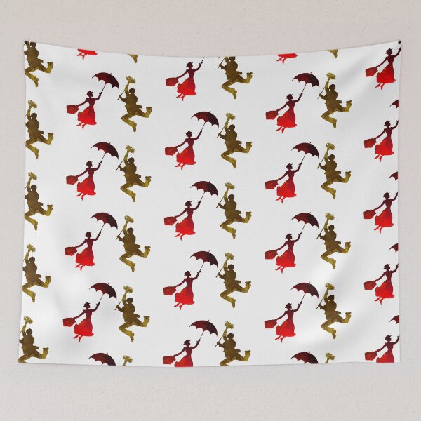 Item preview, Joyful Umbrella Silhouette Art designed and sold by ShadowsInspired.