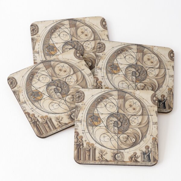 Item preview, Medieval Fibonacci 4 designed and sold by Sybille-Yates.