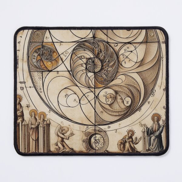 Item preview, Medieval Fibonacci 4 designed and sold by Sybille-Yates.