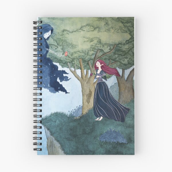Item preview, Unexpected encounter in The Enchanted Woods designed and sold by edillustrate.