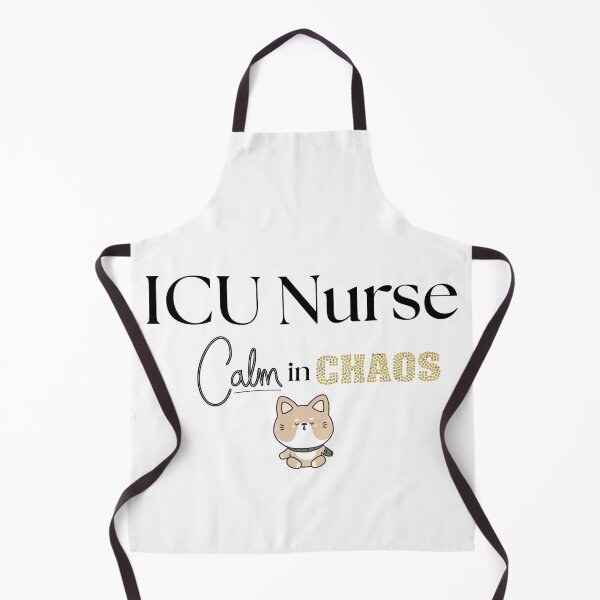 Item preview, ICU Nurse Calm in Chaos – Critical Care Nurse Quote Design designed and sold by Common Mood.