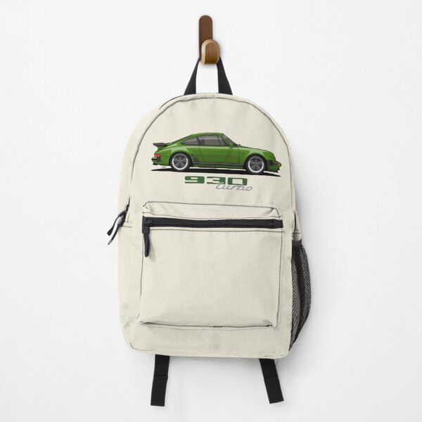 Item preview, Retro 930 turbo Green illustration designed and sold by blackdogshop.
