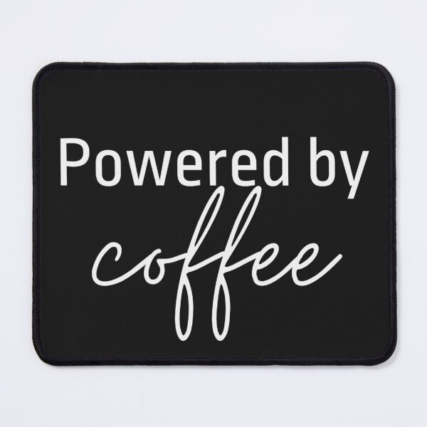 Item preview, Powered by coffee designed and sold by youniversum-eu.