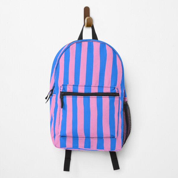 Item preview, Blue & Pink Stripe Bag Design – Energetic, Playful, Sporty and Uniquely Confident designed and sold by XO..
