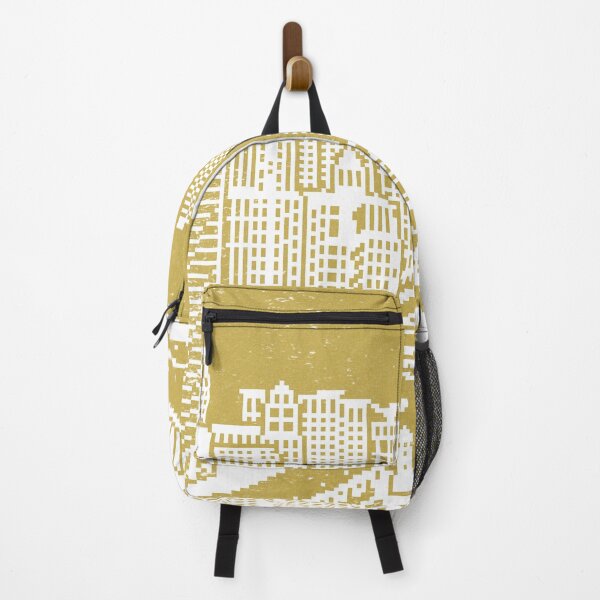 Item preview, Chicago River Pixel Art - Saffron designed and sold by Irene Estelle.