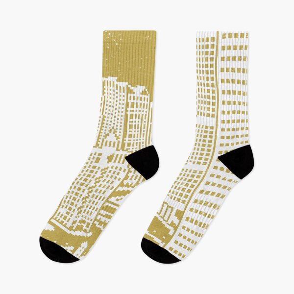 Item preview, Chicago River Pixel Art - Saffron designed and sold by Irene Estelle.