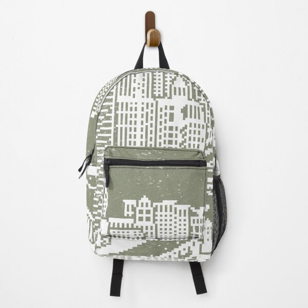 Item preview, Chicago River Pixel Art - Sage designed and sold by Irene Estelle.