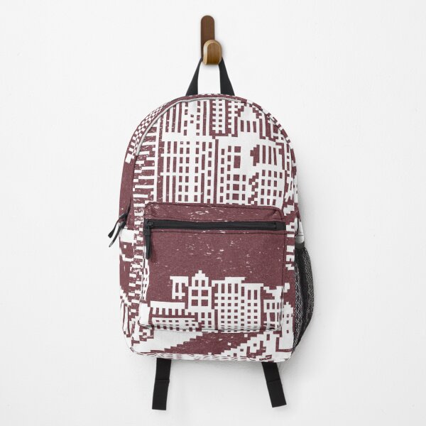 Item preview, Chicago River Pixel Art - Wine designed and sold by Irene Estelle.