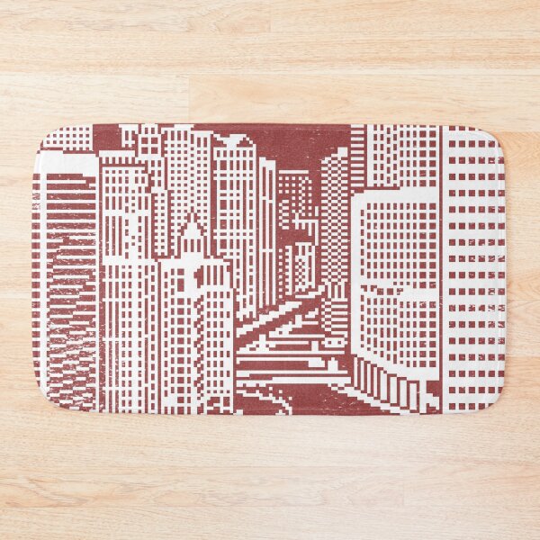 Item preview, Chicago River Pixel Art - Ruby designed and sold by Irene Estelle.