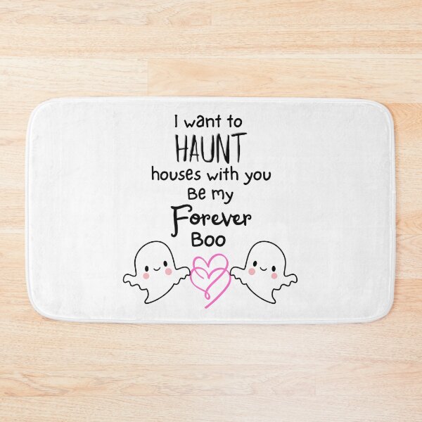 Item preview, Spooky Love: Haunt Houses With You Forever - Cute Ghost Couple designed and sold by SunandShade.