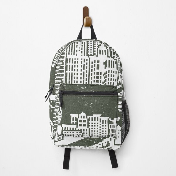 Item preview, Chicago River Pixel Art - Pine designed and sold by Irene Estelle.