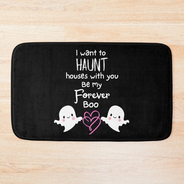 Item preview, Spooky Love: Haunt Houses With You Forever - Cute Ghost Couple designed and sold by SunandShade.