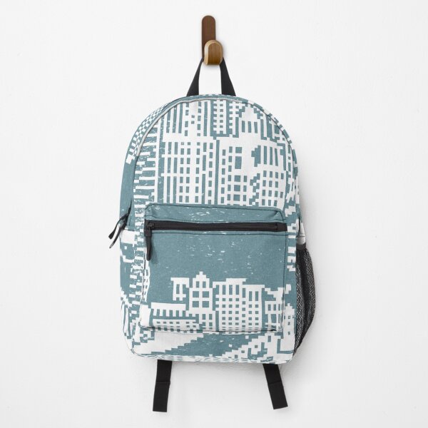 Item preview, Chicago River Pixel Art - Peacock designed and sold by Irene Estelle.